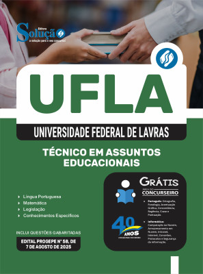Apostila UFLA 2025 - Técnico em Assuntos Educacionais - Imagem 3
