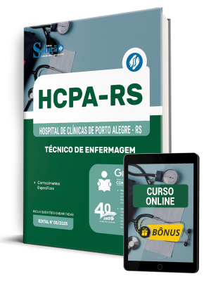 Apostila HCPA-RS 2025 - Técnico de Enfermagem - Imagem 1