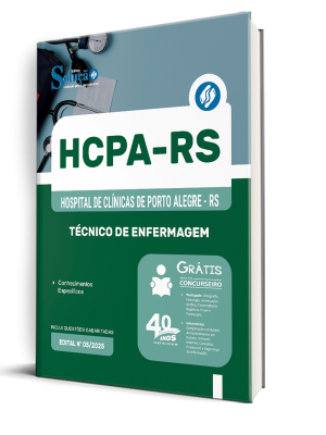 Apostila HCPA-RS 2025 - Técnico de Enfermagem - Imagem 2