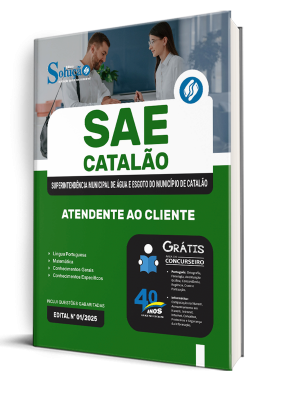 Apostila SAE Catalão - GO 2025 - Atendente ao Cliente - Imagem 2