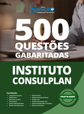 Caderno de Questões Instituto Consulplan - 500 Questões Gabaritadas - Imagem 2