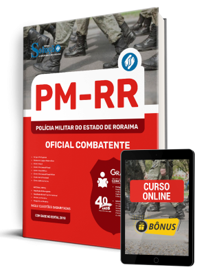 Apostila PM-RR 2025 - Oficial Combatente - Imagem 1