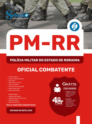 Apostila PM-RR 2025 - Oficial Combatente - Imagem 3