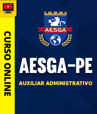 Curso AESGA-PE - Auxiliar Administrativo - Imagem 1
