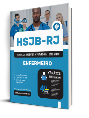 Apostila Hospital São João Batista de Volta Redonda-RJ (HSJB) 2025 - Enfermeiro - Imagem 2