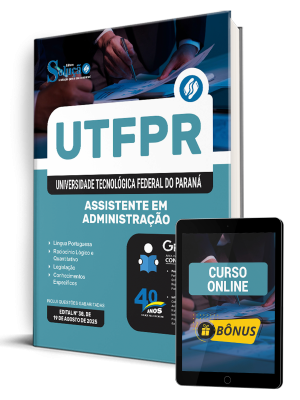 Apostila UTFPR 2025 - Assistente em Administração - Imagem 1