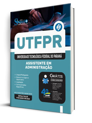 Apostila UTFPR 2025 - Assistente em Administração - Imagem 2
