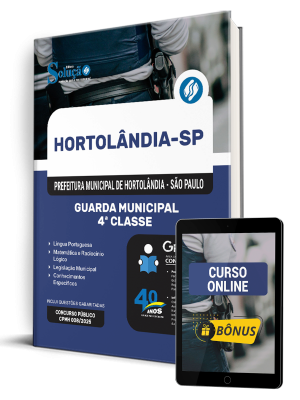 Apostila Prefeitura de Hortolândia - SP 2025 - Guarda Municipal - 4ª Classe - Imagem 1
