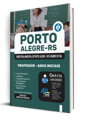 Apostila Prefeitura de Porto Alegre - RS 2025 - Professor - Anos Iniciais - Imagem 2