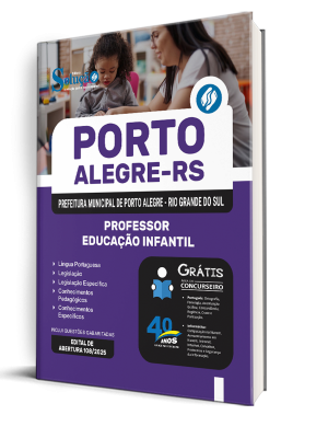 Apostila Prefeitura de Porto Alegre - RS 2025 - Professor - Educação Infantil - Imagem 2
