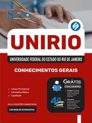 Apostila UNIRIO 2025 - Conhecimentos Gerais - Imagem 3