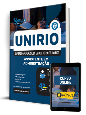 Apostila UNIRIO 2025 - Assistente em Administração - Imagem 1