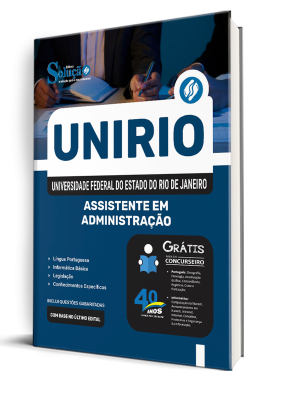 Apostila UNIRIO 2025 - Assistente em Administração - Imagem 2