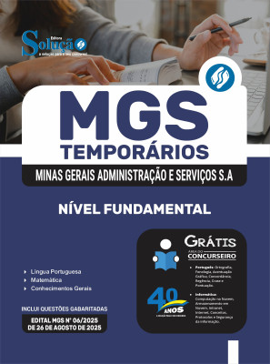 Apostila MGS MG 2025 - Nível Fundamental - Imagem 3