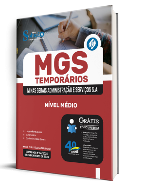 Apostila MGS MG 2025 - Nível Médio - Imagem 2