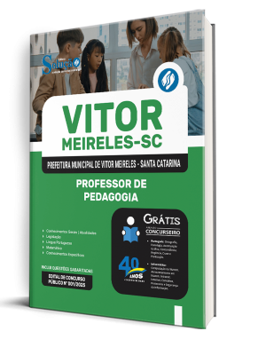 Apostila Prefeitura de Vitor Meireles-SC 2025 - Professor de Pedagogia - Imagem 2