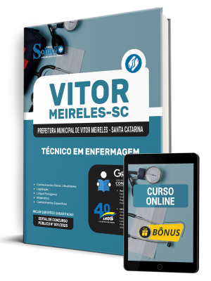 Apostila Prefeitura de Vitor Meireles-SC 2025 - Técnico em Enfermagem - Imagem 1