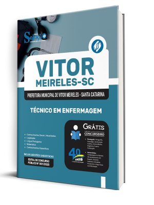 Apostila Prefeitura de Vitor Meireles-SC 2025 - Técnico em Enfermagem - Imagem 2