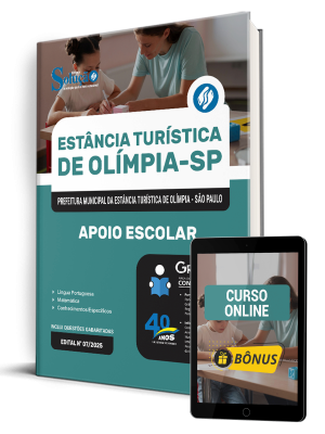 Apostila Prefeitura de Olímpia - SP 2025 - Apoio Escolar - Imagem 1