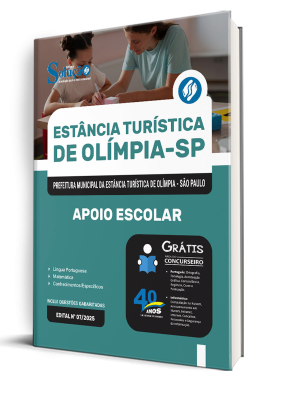 Apostila Prefeitura de Olímpia - SP 2025 - Apoio Escolar - Imagem 2