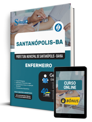 Apostila Prefeitura de Santanópolis-BA 2025 - Enfermeiro - Imagem 1