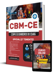 Capa Apostila CBM-CE 2025 - Oficial (2º Tenente)