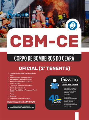 Apostila CBM-CE 2025 - Oficial (2º Tenente) - Imagem 3