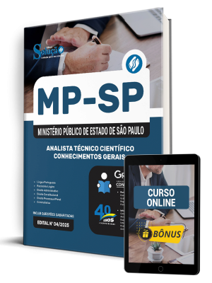 Apostila MP-SP 2025 - Analista Técnico Científico - Conhecimentos Gerais - Imagem 1