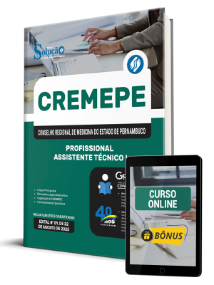 Apostila CREMEPE 2025 - Profissional Assistente Técnico I - Imagem 1
