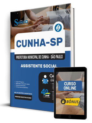 Apostila Prefeitura de Cunha-SP 2025 - Assistente Social - Imagem 1