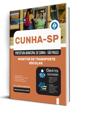 Apostila Prefeitura de Cunha-SP 2025 - Monitor de Transporte Escolar - Imagem 2