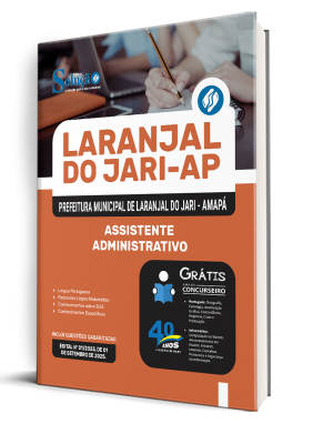 Apostila Prefeitura de Laranjal do Jari-AP 2025 - Assistente Administrativo - Imagem 2