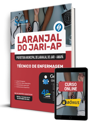Apostila Prefeitura de Laranjal do Jari-AP 2025 - Técnico de Enfermagem - Imagem 1