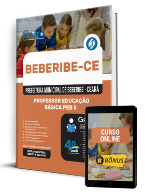 Apostila Prefeitura de Beberibe-CE 2025 - Professor Educação Básica PEB II - Imagem 1