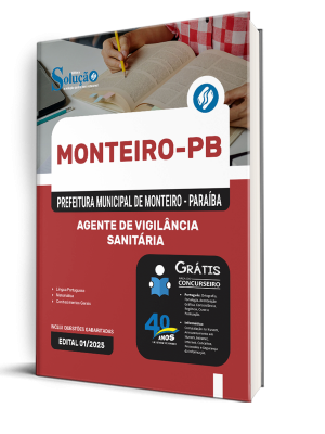 Apostila Prefeitura de Monteiro-PB 2025 - Agente de Vigilância Sanitária - Imagem 2