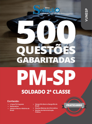 Caderno de Questões PM-SP - Soldado PM - 2ª Classe - 500 Questões Gabaritadas - Imagem 2
