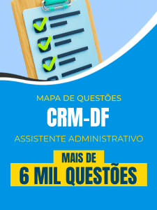 Mapa de Questões Online - CRM-DF - Assistente Administrativo - 6 Mil Questões - Imagem 1