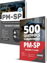 Capa Combo PM-SP - Soldado PM - 2ª Classe