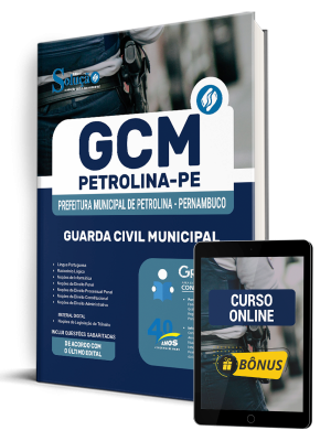 Apostila Prefeitura de Petrolina - PE 2025 - Guarda Civil Municipal - Imagem 1