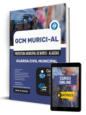 Apostila Prefeitura de Murici-AL 2025 - Guarda Municipal - Imagem 1
