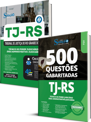 Combo TJ-RS - Técnico do Poder Judiciário - Área Administrativo-Judiciária - Imagem 1