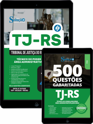 Combo TJ-RS - Técnico do Poder Judiciário - Área Administrativo-Judiciária - Imagem 1