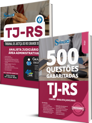 Combo TJ-RS - Analista do Poder Judiciário - Área Administrativa - Imagem 1