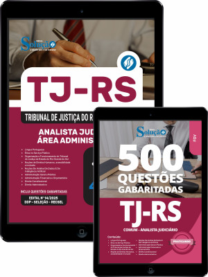 Combo TJ-RS - Analista do Poder Judiciário - Área Administrativa - Imagem 1