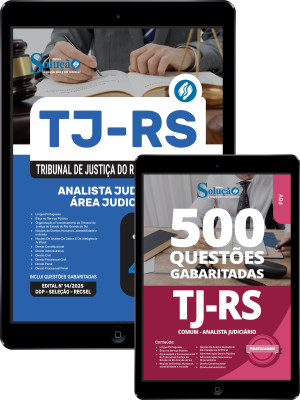 Combo TJ-RS - Analista do Poder Judiciário - Área Judiciária - Imagem 1