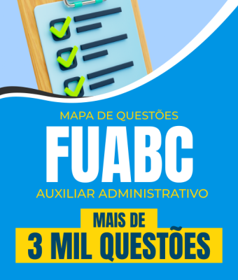 Mapa de Questões Online - Fundação ABC - Auxiliar Administrativo - 3 Mil Questões - Imagem 1