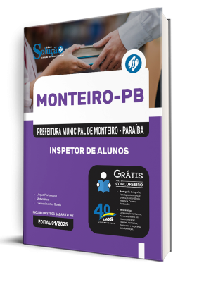 Apostila Prefeitura de Monteiro-PB 2025 - Inspetor de Alunos - Imagem 2