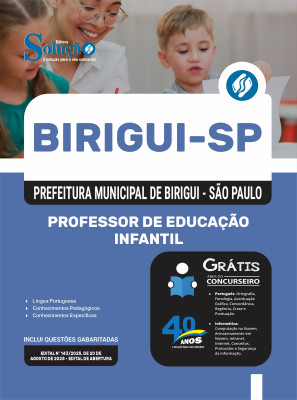 Apostila Prefeitura de Birigui - SP 2025 - Professor de Educação Infantil - Imagem 3