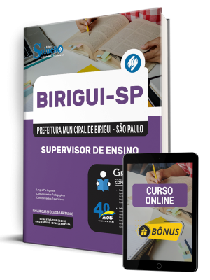 Apostila Prefeitura de Birigui - SP 2025 - Supervisor de Ensino - Imagem 1