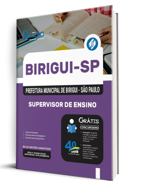 Apostila Prefeitura de Birigui - SP 2025 - Supervisor de Ensino - Imagem 2